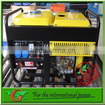 Cheap Sale 5kw Air-cooled Diesel Open Silence Generator Set