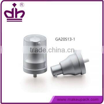 20mm electroplating plastic pump spray caps for face cream bottle