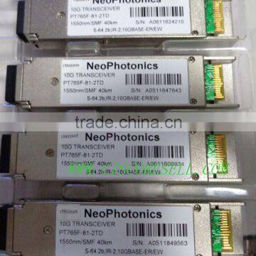 NEOPHOTONICS 10G TRANSCEIVER PT765F-81-2TD 1550NM SMF 40KM transceiver