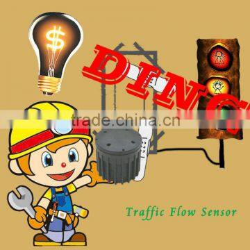High accuracy battery management system of traffic sensor for traffic management