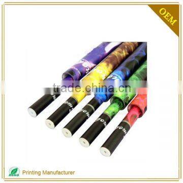 Electronic Cigarette Bottle Stickers Custom Printed Smoking Papers Logos