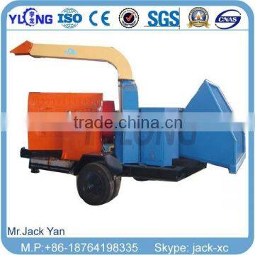 Moibile wood chipper machine diesel wood chipper