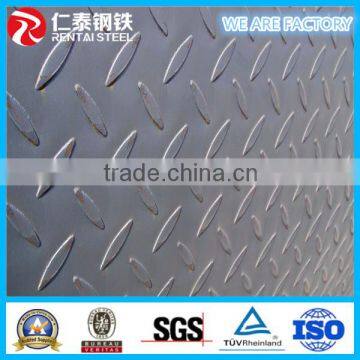 S355JR /Q235B Hot Rolled Mild Steel Chequer Plate