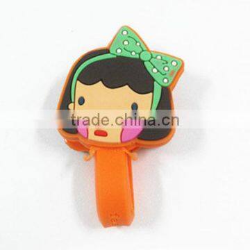 Cartoon Custom Shaped Cute Rubber Headphones cable winder