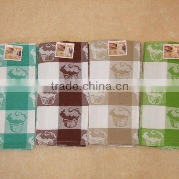 Waffle Weaving Jacquard Cotton Tea Towel Home Textile Wholesale photo-3