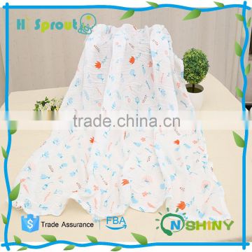 Baby Muslin Swaddle with size 47*47