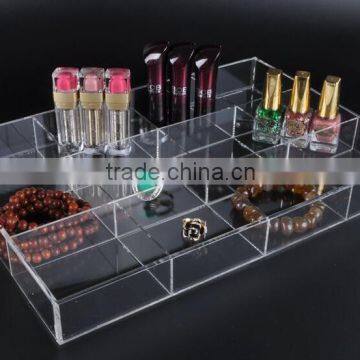 with lid acrylic jewelry holder display box