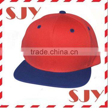 Wholesale Two Tone Solid Plain Hip Hop Snapback Hat