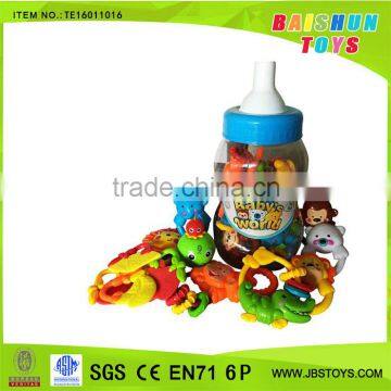 Promotion toy set baby toys baby rattle te16011016