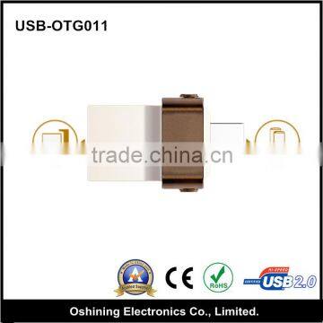 Promotional Custom Otg USB Flash Drive, Mini USB 3.0 Flash Drive 8gb Wholesale(otg-011)