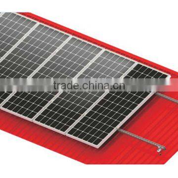 Color Steel Tile Roof PV Bracket (Biaxial Screw)