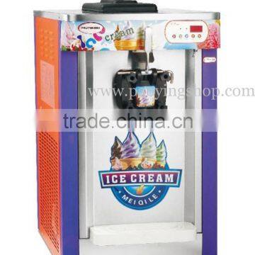 16L Flozen Yogurt Countertop Commercial 110v 60Hz 220v 50Hz Electric 1 Flavor Soft Ice Cream Maker photo-2