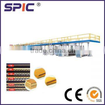 High Speed Corrugated cardboard production line for 5 layers