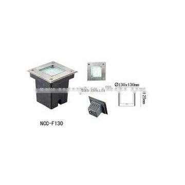 low power square shape D130 led underground lamp