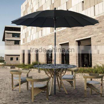 Outdoor Aluminium Shanghai Parasol Umbrella Garden Patio Sun Shade