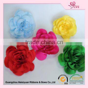 handmade colorful Flowers DIY Fabric Flower for hair accessories