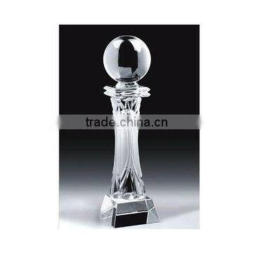 Metal crafts gifts High-quality Custom soccer electroplating metal trophy