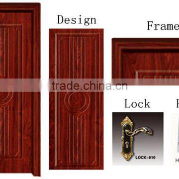 Good Sales Pvc Wooden Armor Door for Bedroom photo-2