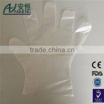 FDA approved clear disposable food service gloves