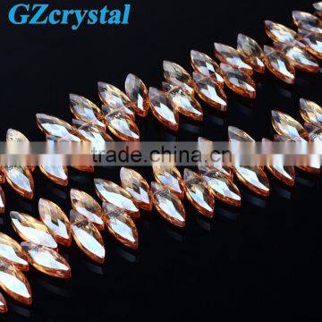 fish eye crystal glass beads