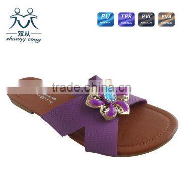 Women Summer Sandals 2016 Flat Female Slipper for Beach and Outdoor