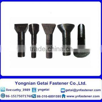 Bucket type bolts, Grade 4.8/8.8, back,Carbon Steel DIN935/DIN937