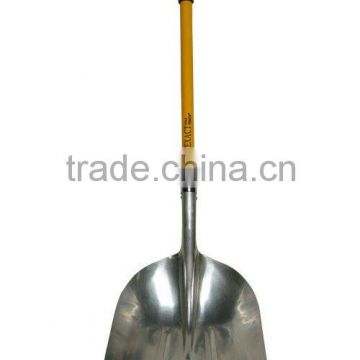 d grip handle Aluminum metal snow shovel scoop