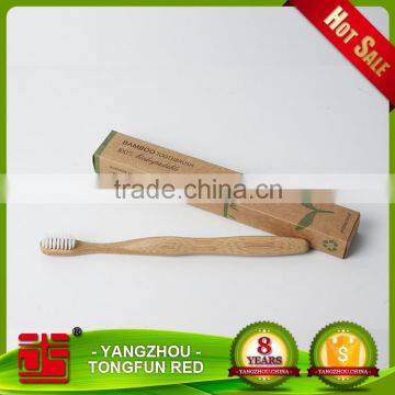 New Design Antibacterial Bamboo Tooth Brush Toothbrush Wholesale