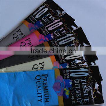 Solid Color Classic Style Printed Tissue Paper