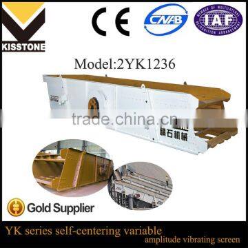 YK liner self-centering variable amplitude vibrating screen