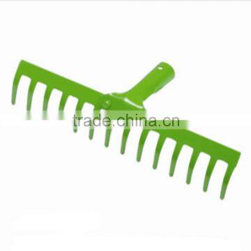Leaf Rake,Grass Rake Steel Garden Rake