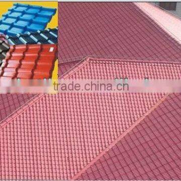 Bamboo style ASA coated 25 years life guarantee synthetic resin roof tile