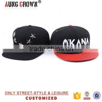 cheap acrylic flat brim cap