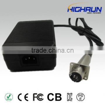 Amplifier multiple output dc power supply with 5 pin xlr dc connector