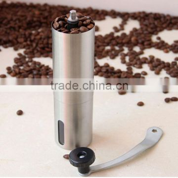 Hot Sale !Coffee Bean Grinder Stainless Steel Hand Manual Handmade Coffee Bean Grinder Mill Kitchen Grinding Tool 30g 4.918.8cm