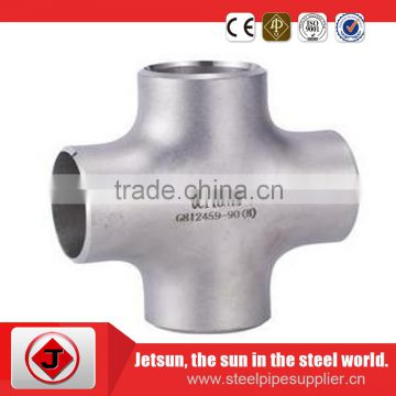 forged ASME B16.9 Stainless Steel Pipe Cross Tee