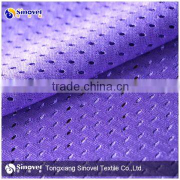 100% Polyester Tricot Mesh Fabric for Garment