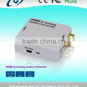 2015 Newest hdmi to analog converter