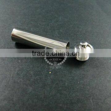 10x45mm 316L Stainless Steel Perfume Tube Box Screw Top Wish Vial Pendant Charm DIY Jewelry Supplies 1820248 photo-2