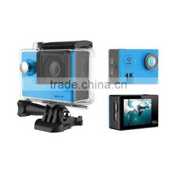 Hot selling 2 inch waterproof wifi ultra hd 4k action camera 2016