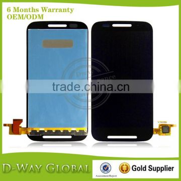 Top quality best sell flexible mobile phone lcd display for moto e xt1022