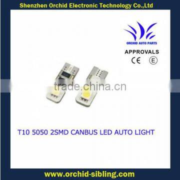 T10 5050 2smd canbus led running light warning canceller