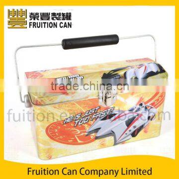 Rectangular Shaped Carry Case Tin Box