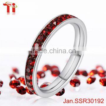January birthstone fashion necklace jewelries for women and men gifts
