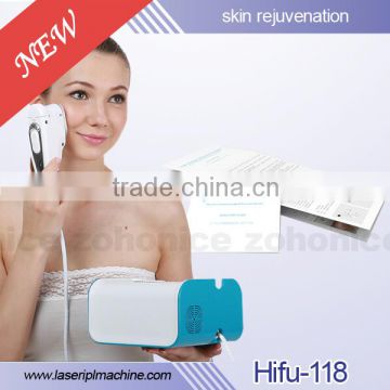 HF-118 High Intensity Focus sound HIFU Machine For Face Lifting / Wrinkle Removal