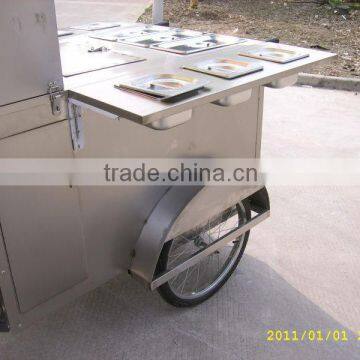 Western Style Bike Tricycle Hotdog Food Cart photo-3