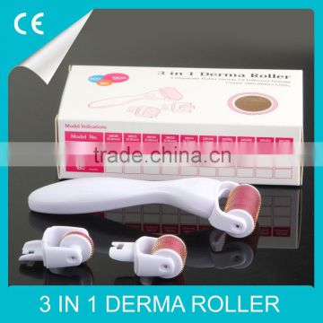 Promotional Strong Recommended 180/600/1200 Needles 3 in 1 Derma Roller