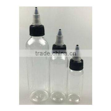 60ml,100ml,250ml,500ml Plastic Colorful PET Bottle With Twist Top Cap photo-3