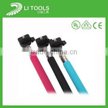 Camera cable take pole selfie stick extendable monopod