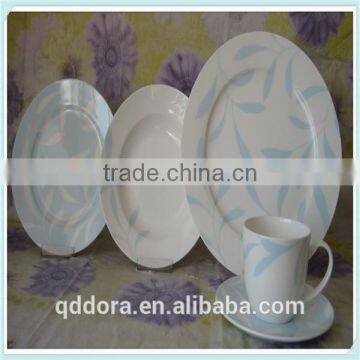 20pcs germany dinner set porcelain,Top quality novel porcelain opal dinnerware